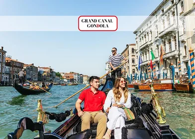 Venedig: Private Gondelfahrt auf dem Canal Grande