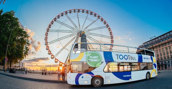 Brüssel: Sightseeing Sunset Bus Tour