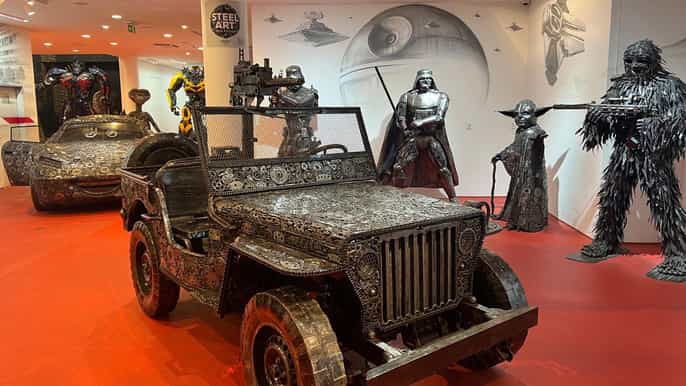 Prague: Steel Art Museum Entry Ticket