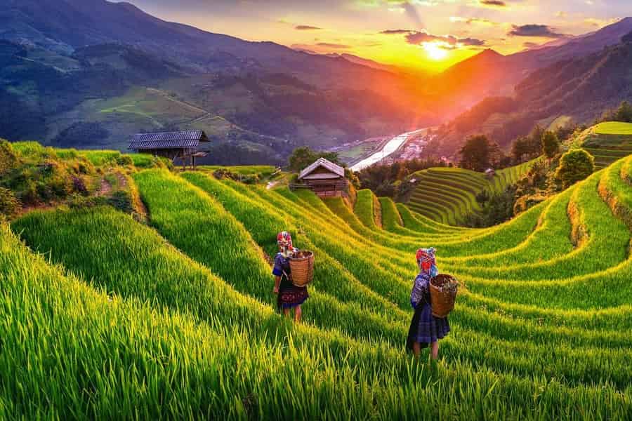 Überfahrt: 2-tägige Tour zu den Reisterrassen von Mu Cang Chai ab Hanoi. Foto: GetYourGuide Überfahrt: 2-tägige Tour zu den Reisterrassen von Mu Cang Chai ab Hanoi. Foto: GetYourGuide