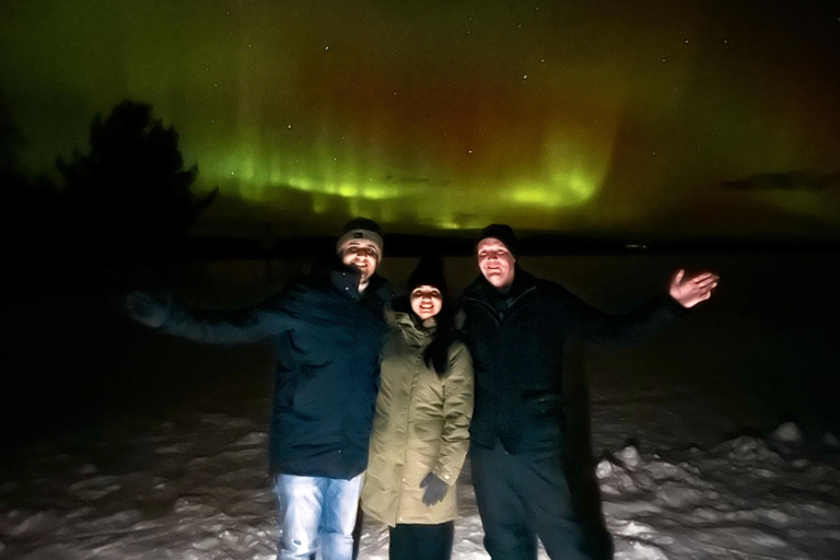 روفانييمي: مطاردة الشفق القطبي الشمالي مع خدمة التوصيل من الفندق