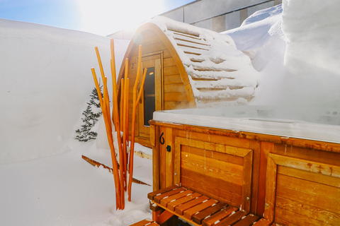 Québec: Übernachtung im Hotel de GlaceQuebec City: Hotel de Glace mit Übernachtung