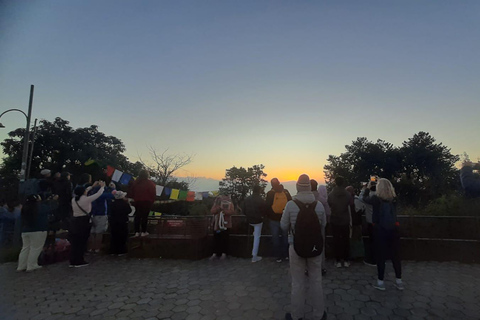 Kathmandu: Nagarkot Zonsopgang &amp; Wandeling naar Changu Narayan Tempel