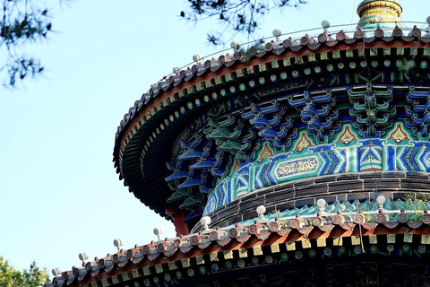Beijing Jingshan Park Sunset Palace View & Ming History Walk