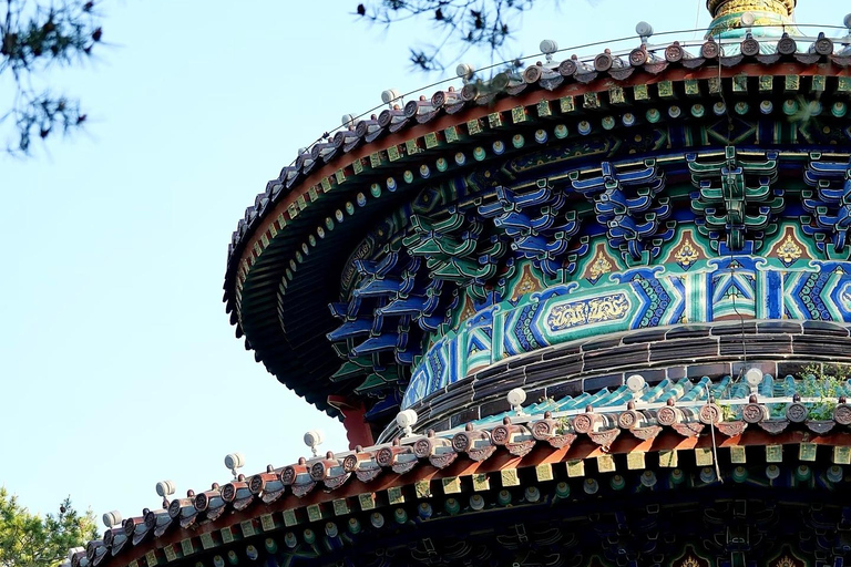 Beijing Jingshan Park Sunset Palace View & Ming History Walk