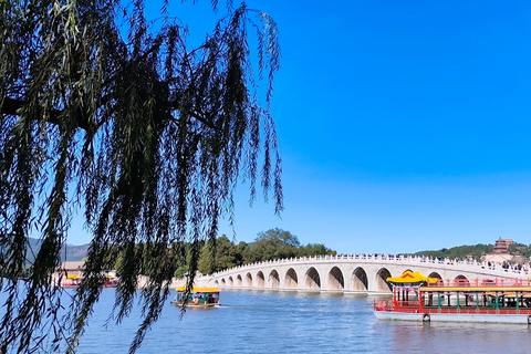 All-Inclusive：Mutianyu Great Wall+Summer Palace Luxury Tour Great Wall Ticket+Cable car
