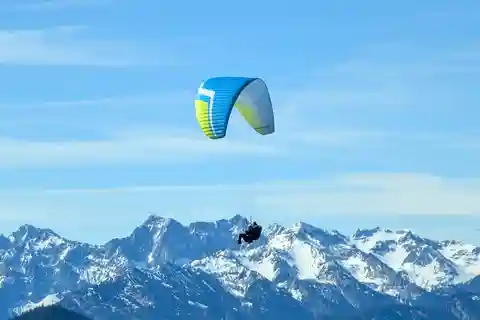 Lenggries: Tandem-Gleitschirmflug