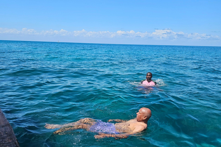 Zanzibar: Salaam cave sea turtles, Star fish & Blue Lagoon Tour without hotel pick up and drop off