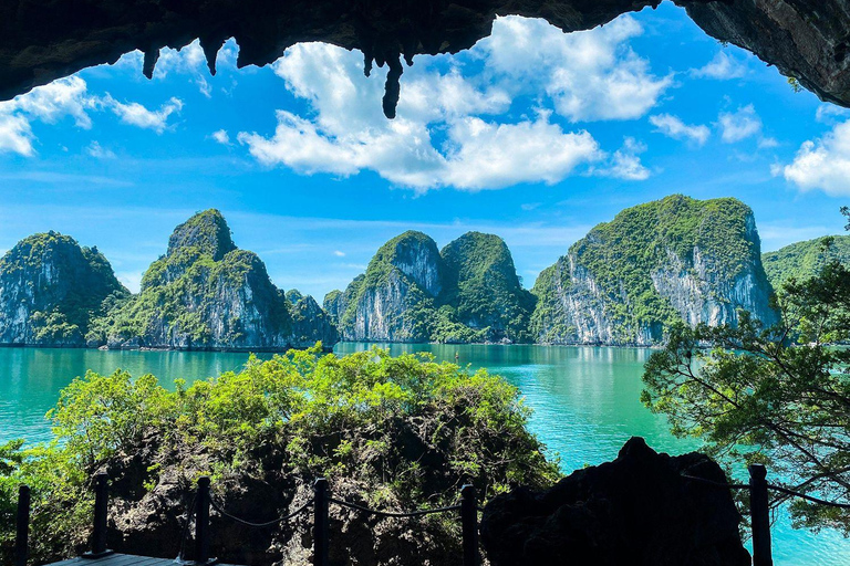 From Hanoi: Ha Long Bay 1 Day Tour With A Luxury Cruise Private Tour Guide & Shared Car Transfer & Shared Cruise