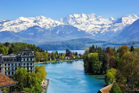 From Bern: Premium Panoramic train & Lucerne, Interlaken Private Tour