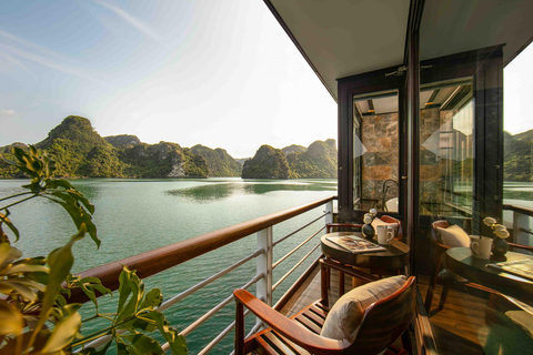 Hanoi: 2D1N Ha Long, Lan Ha Bay by Amanda Luxury Cruise Start From Hanoi by 8:00 AM