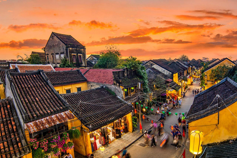 Coconut Jungle &amp; Basket Boat &amp; Hoi An City &amp; Release LanternTour particular, traslado de carro particular e guia de turismo particular