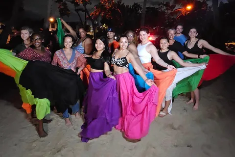 San Juan: Puerto Rican Folklore Bomba Class with Live Music