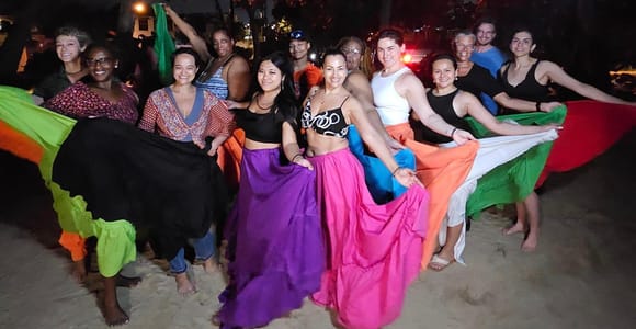 San Juan: Puerto Rican Folklore Bomba Class with Live Music