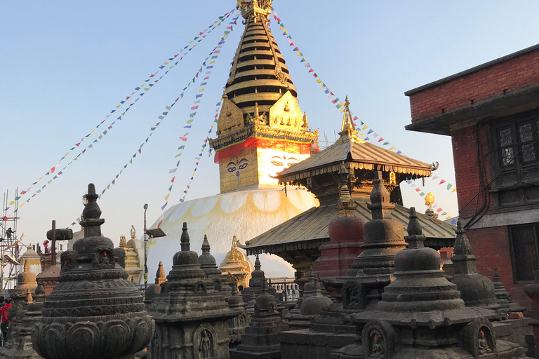 Kathmandu: Wandeltour met gids en apentempel