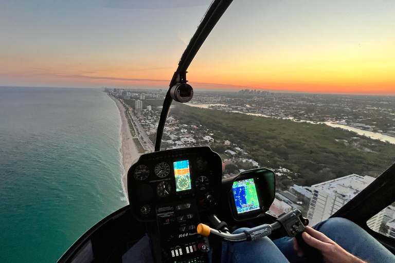 Fort Lauderdale: romantyczna wycieczka helikopterem z szampanemFort Lauderdale: Romantyczna wycieczka helikopterem z szampanem