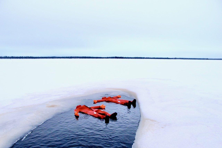 Rovaniemi : Expérience de flottaison sur glace