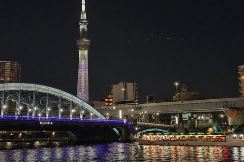 Tokyo: Sumida Fireworks Yukata & Yakatabune Dinner Cruise