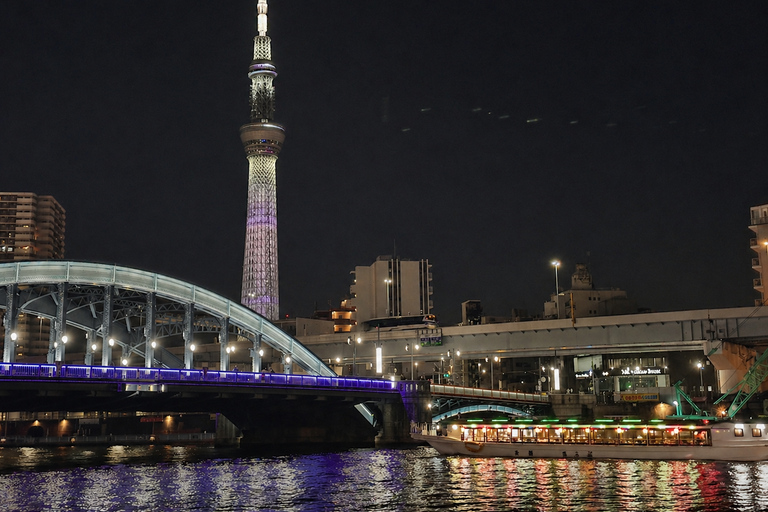 Tokyo: Sumida Fireworks Yukata & Yakatabune Dinner Cruise