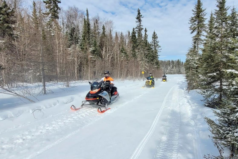 Hokkaido Winter: Toya Lake & Kimobetsu Snowmobile Day Trip