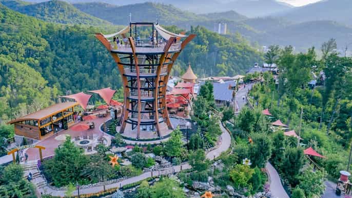 Gatlinburg: Anakeesta Adventure Park Entry Ticket