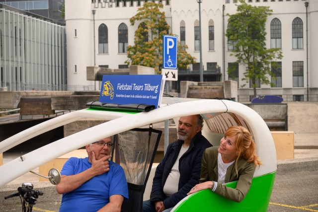 Visit Tilburg Bike Taxi History and Nature Tour in Tilburg