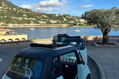 Nice : Visite guidée en voiture électrique décapotable sur la Côte d’Azur !