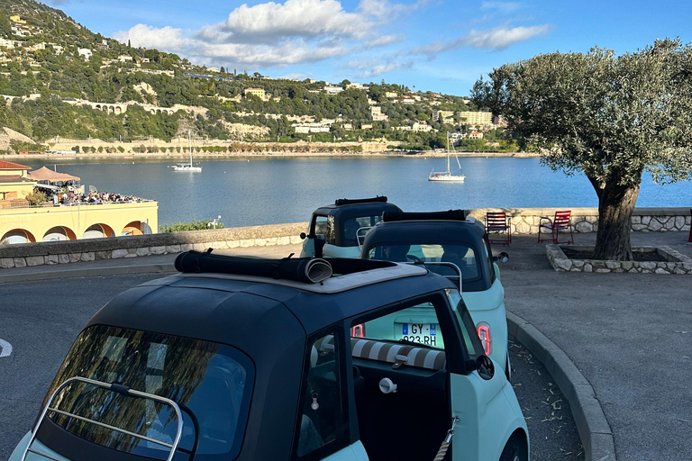 Nice: Guidad rundtur på Côte d&#039;Azur i en elektrisk cabriolet!