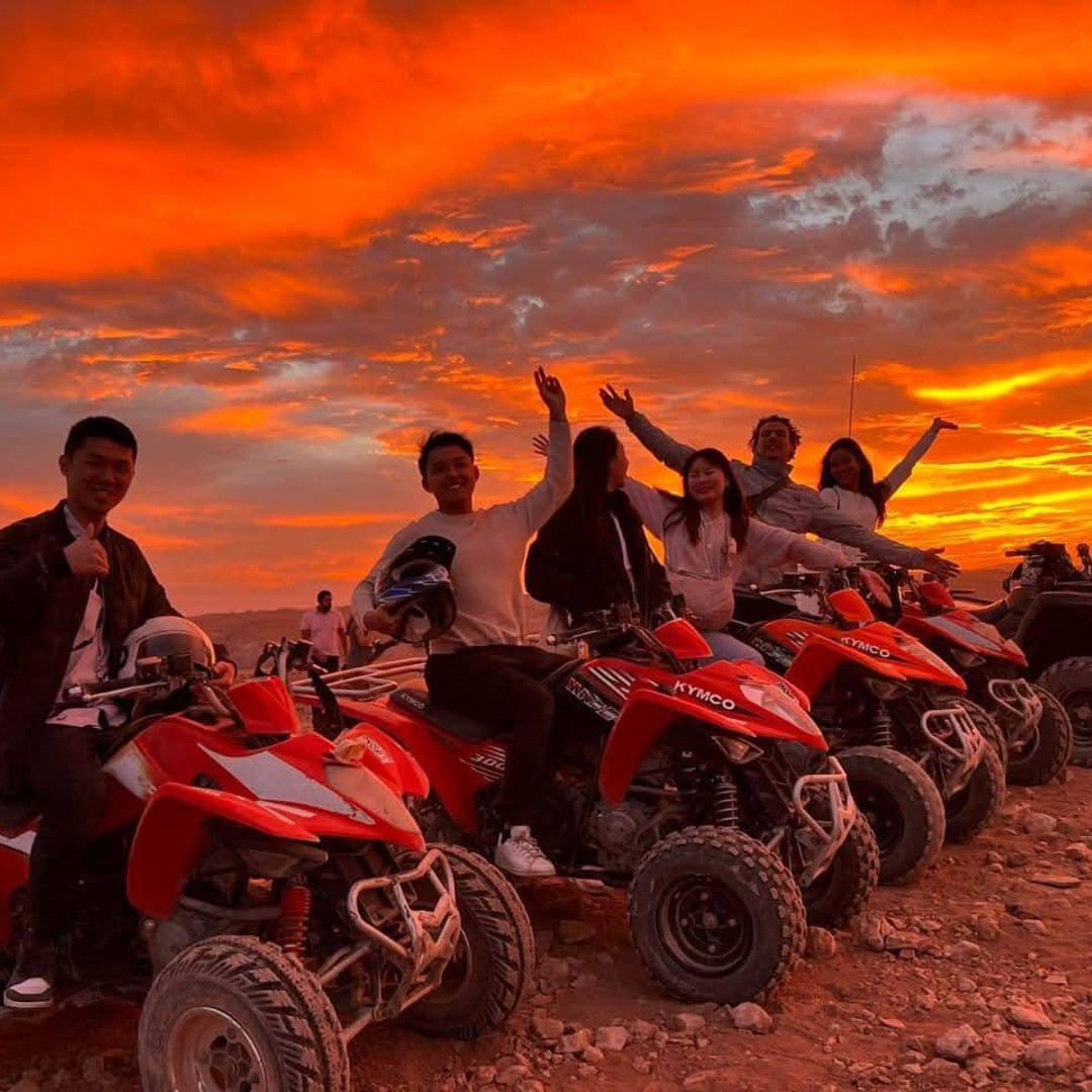 Marrakech, explorez le désert de palmeraies en quad - quad
