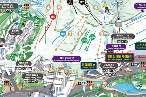 Balwangsan Cable Car & Skywalk