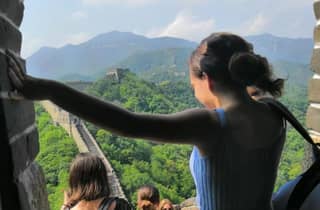Peking: Mutianyu Große Mauer Tour, Abfahrt 8-10 Uhr Bus mit Tickets