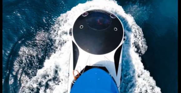 Ajaccio: Hydrofoil Cruise Tour with Underwater Bubble