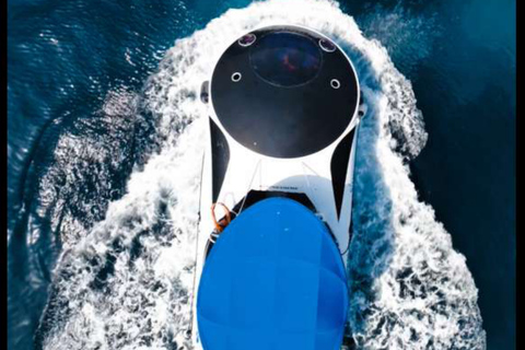 Ajaccio: Hydrofoil Cruise Tour with Underwater Bubble
