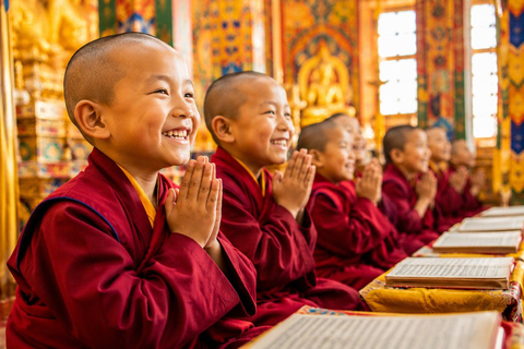 Pokhara: Guided Tibetan Monastery Tour with Afternoon Prayer