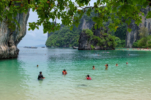 Krabi: Dagstur till Hongöarna med Longtail-båt