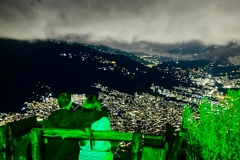 Medellín from the Heights: Private Night Panoramic Tour Medellín from the Heights: Private Night Panoramic Tour