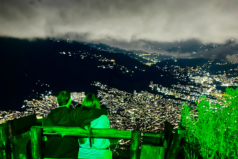 Medellín from the Heights: Private Night Panoramic Tour Medellín from the Heights: Private Night Panoramic Tour