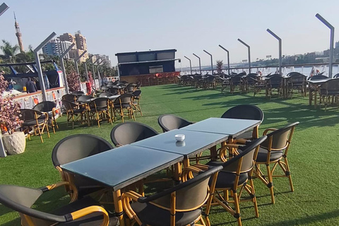 Cairo: Luxury Nile Onyx Dinner Cruise, Belly Dance & Shows Nile Onyx Dinner Cruise, Belly Dance Show Without Transfer