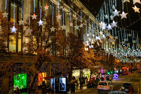 London: Christmas Lights Open-Top Bus Tour Upper Deck