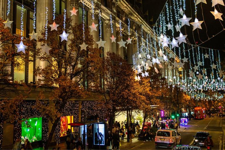 London: Christmas Lights Open-Top Bus Tour Upper Deck