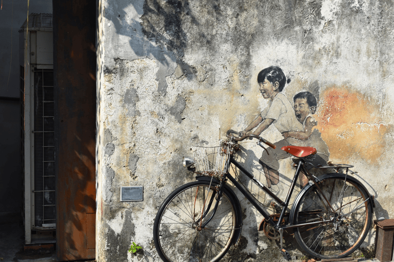 Penang: Przejażdżka Trishaw i wycieczka kulinarna do Hawker Center