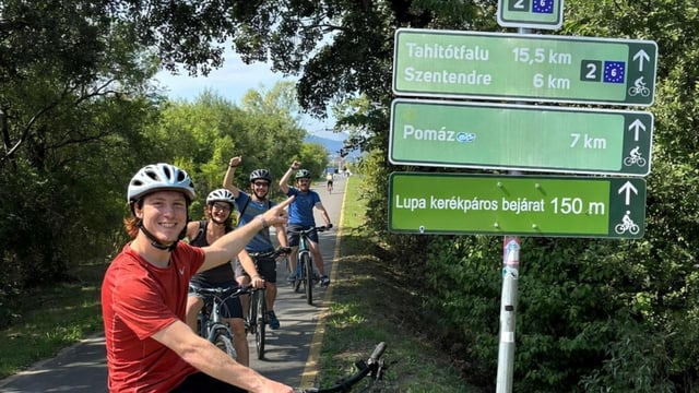 Szentendre cu bicicleta: pachet de închiriere biciclete pentru tur autoghidat!