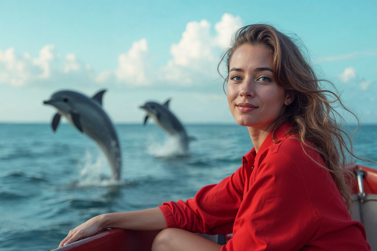 Plongée dans le lagon d&#039;El Gouna et plongée avec les dauphins, avec déjeuner