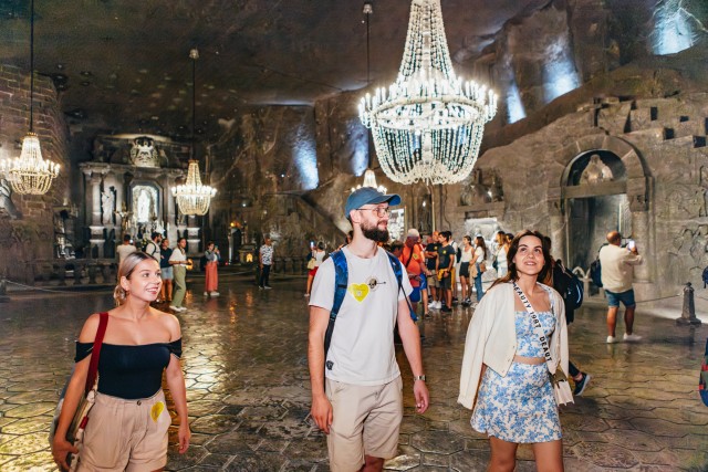 Visit From Krakow Wieliczka Salt Mine Tour with Entry Ticket in Cracovia