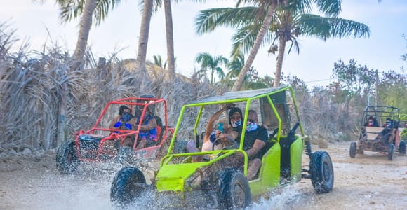Punta Cana: Buggy Adventure with Playa Macao and Taina Cave