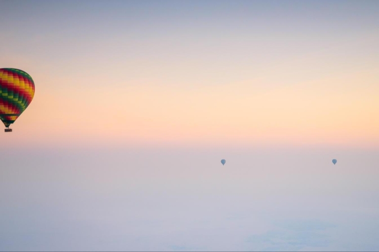 Dubai: ballonvaart over de woestijn van DubaiDubai: Groepsballonvaart over de woestijn van Dubai