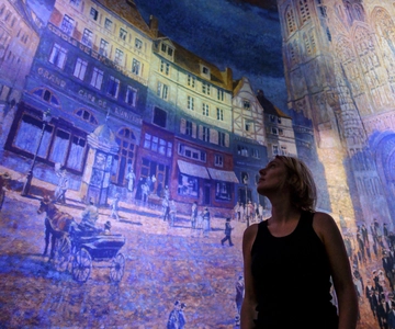 360° Panorama THE CATHEDRALE OF MONET billet
