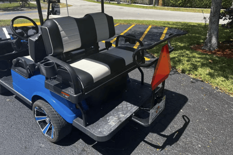 Fort Lauderdale: 4 People Golf Cart Rental 4 Hours Rental