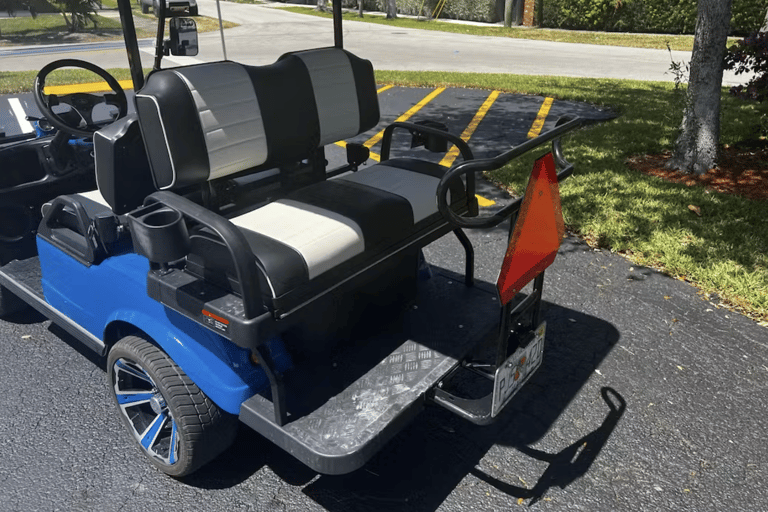 Fort Lauderdale: 4 People Golf Cart Rental 4 Hours Rental