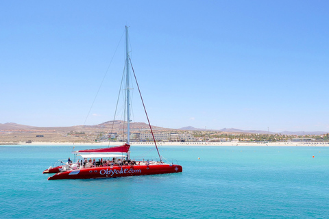 Caleta de Fuste: catamaran zeilervaringStandaard Optie: